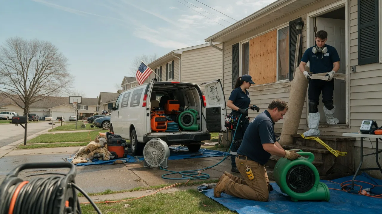 Water Damage Restoration in Gwinner, ND near me